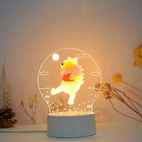 Lampe 3D Winnie L'ourson Enfant