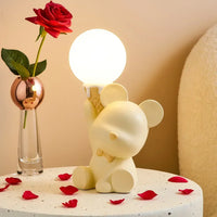 Lampe de chevet Design Enfant Petit Ours - Opale