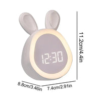 Lampe de chevet Réveil Lapin pour Enfant - Opale