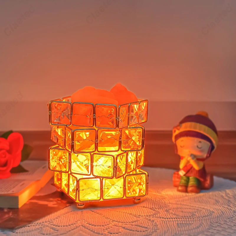 Véritable Lampe de Sel de l'Himalaya Zen - section Image