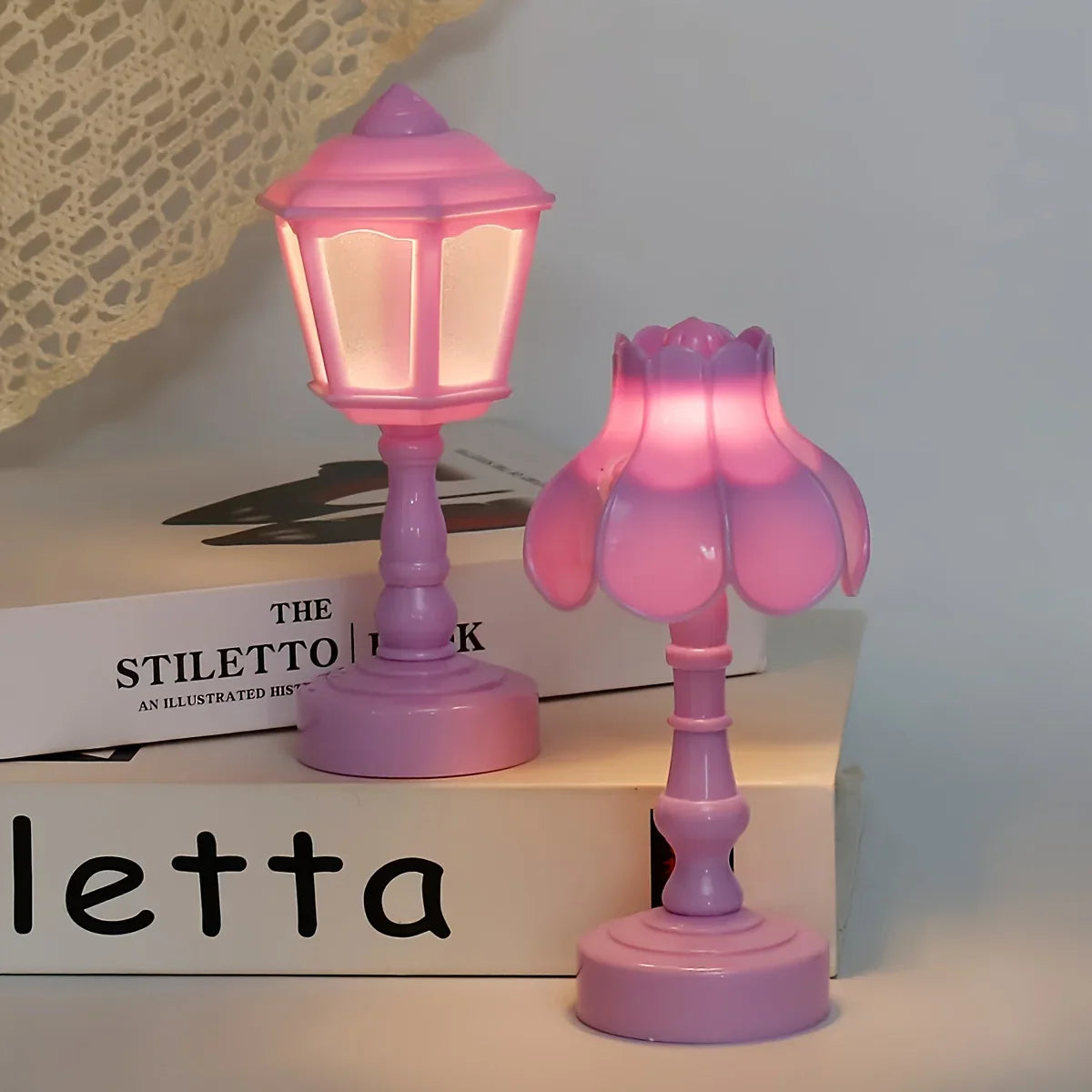 Lampe de chevet Enfant en forme de Mini Lampadaire - Opale