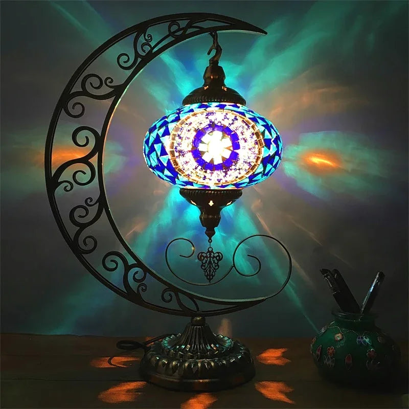 Lampe de chevet Lune style Art-Déco - section Image