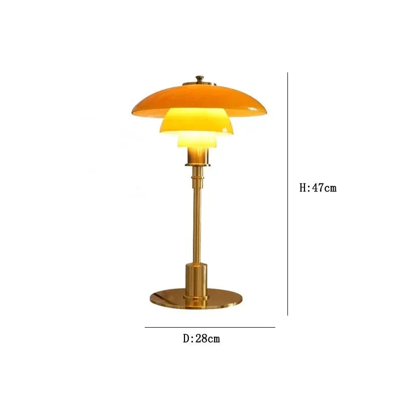 Lampe de Chevet Paquebot en Verre Scandinave