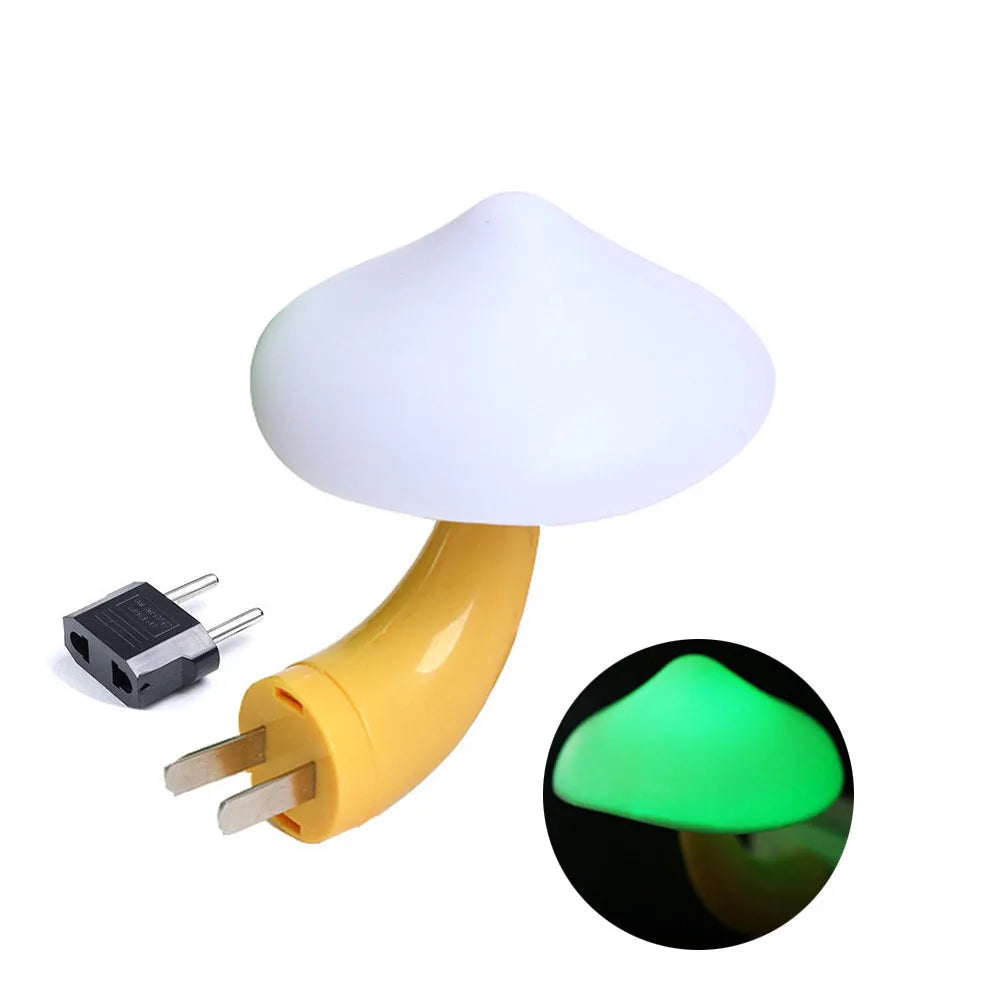 Lampe de chevet Champignon à prise murale - Opale