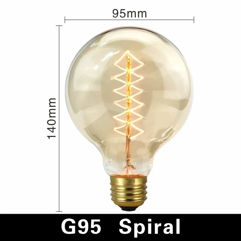 Ampoule LED Filament style Rétro - Opale
