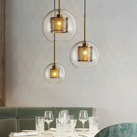 Lampe de chevet Suspendue Industrielle - Opale