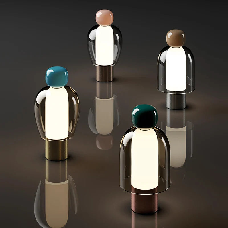 Lampe de chevet Design Italien Moderne LED - Opale
