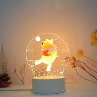 Lampe 3D Winnie L'ourson Enfant
