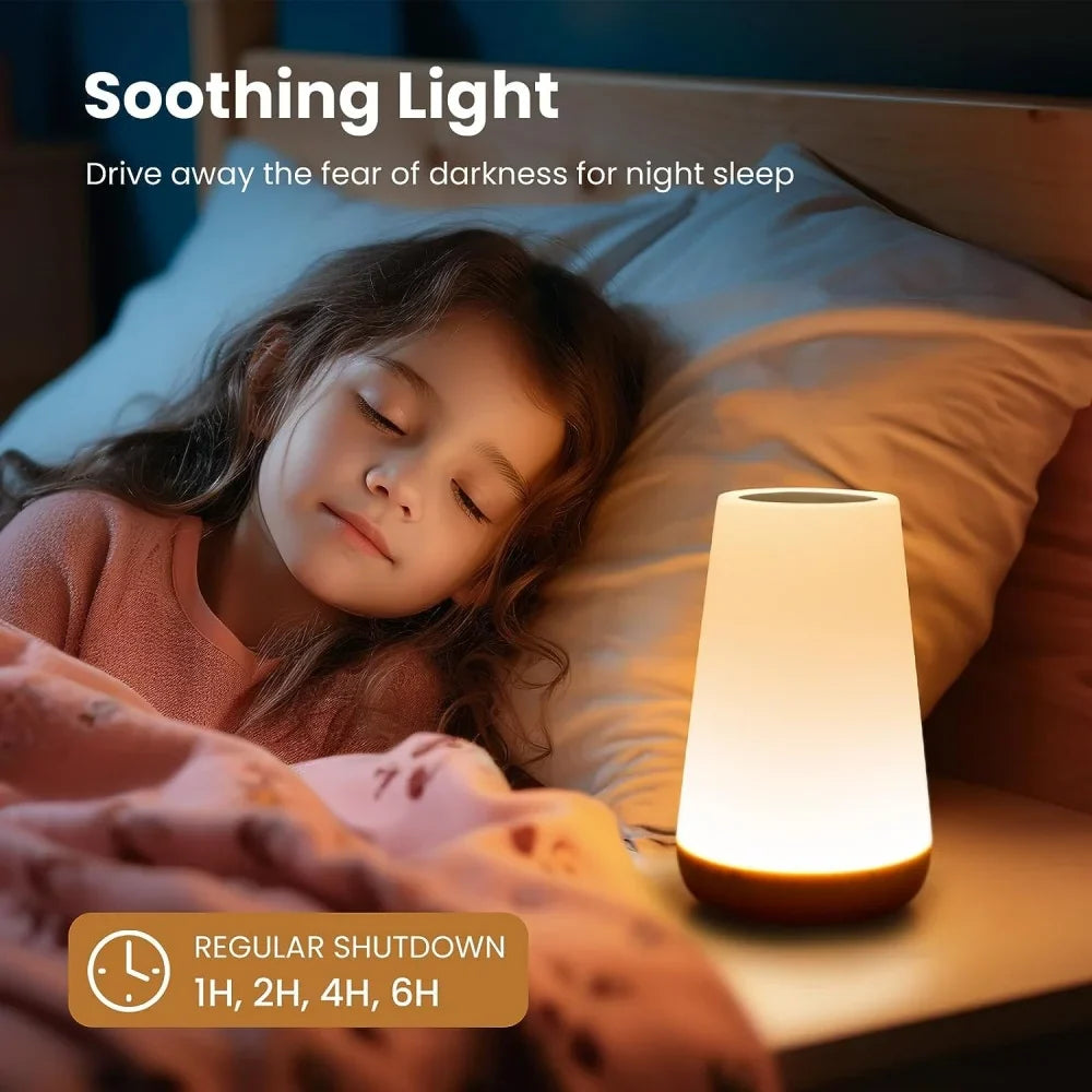 Lampe de chevet USB Tactile 13 Couleurs - Opale