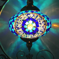 Lampe de chevet Lune style Art-Déco - Opale