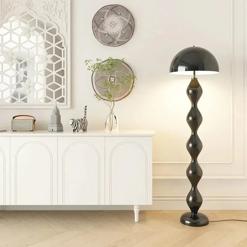 Grande Lampe de chevet Scandinave Champignon - Opale