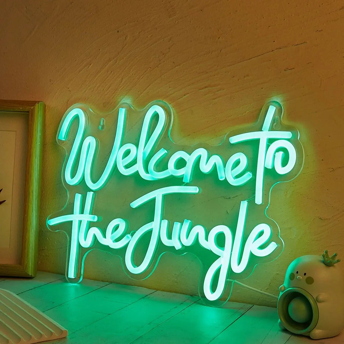 Lampe Murale Néon Welcome to the Jungle - Opale Image
