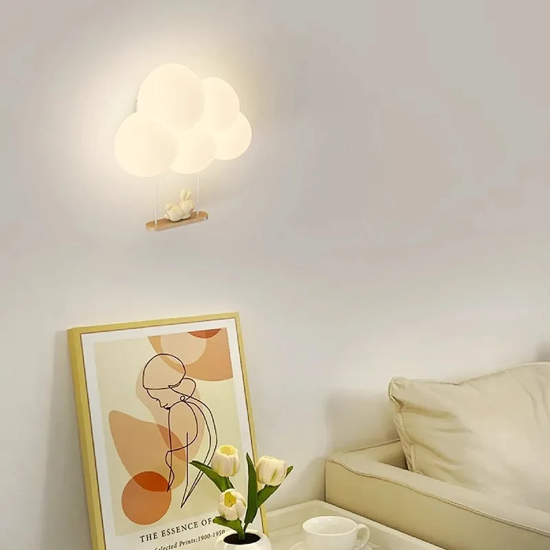 Applique Murale Nuage Blanc pour Enfant - section Image