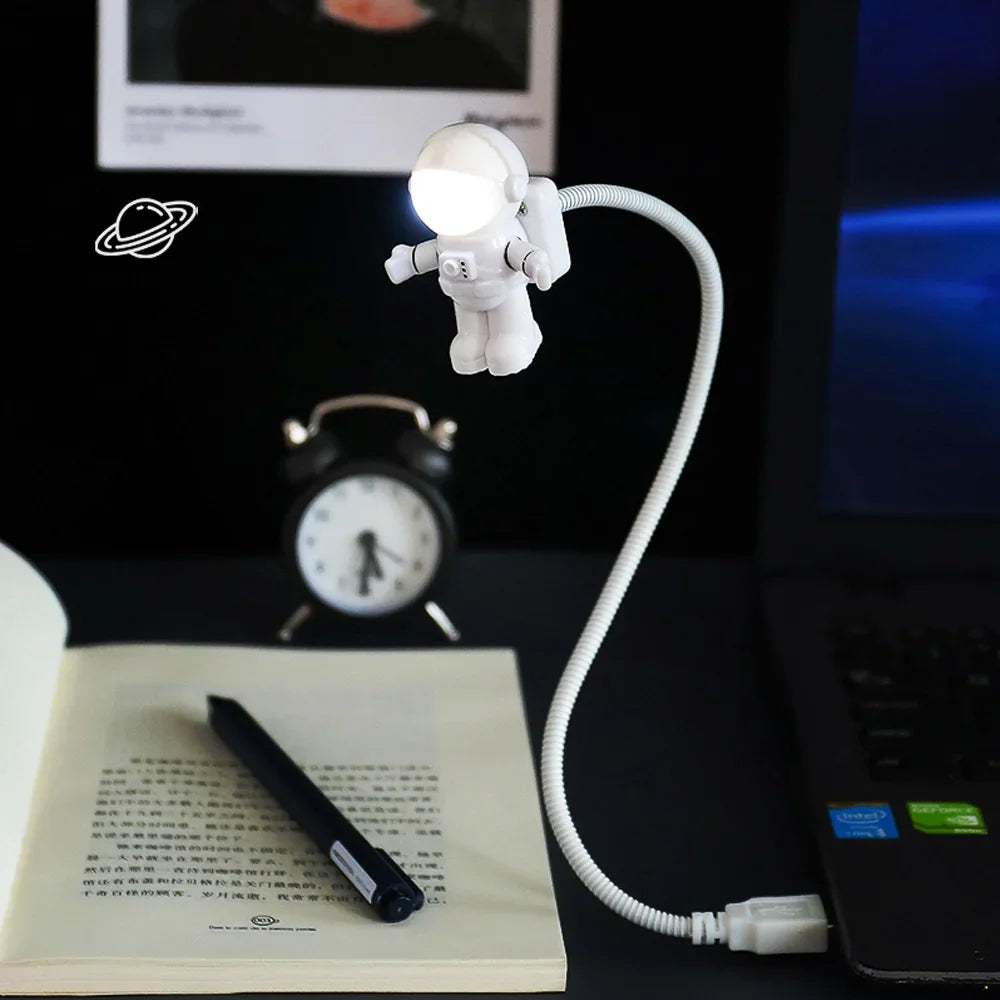 Lampe de Bureau USB Astronaute - Opale