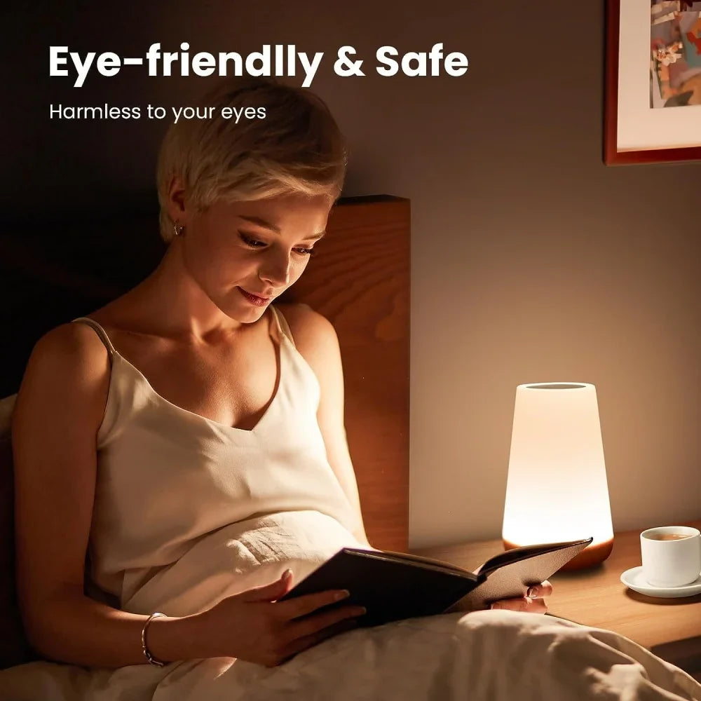 Lampe de chevet USB Tactile 13 Couleurs - Opale