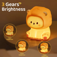 Lampe de chevet Jungle Veilleuse Bébé - Opale