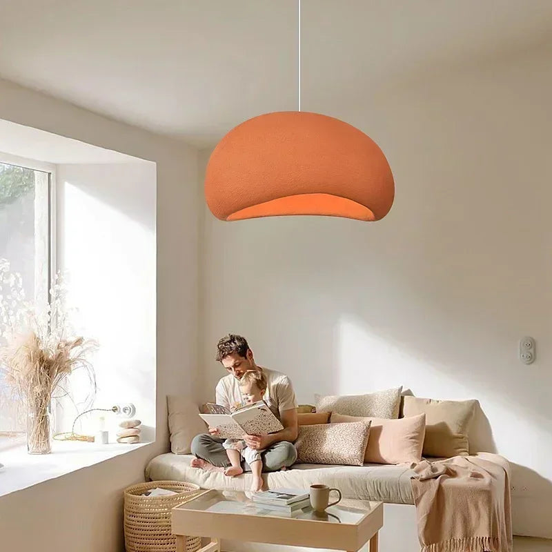 Lampe de Chevet Suspendue Wabi-Sabi Design