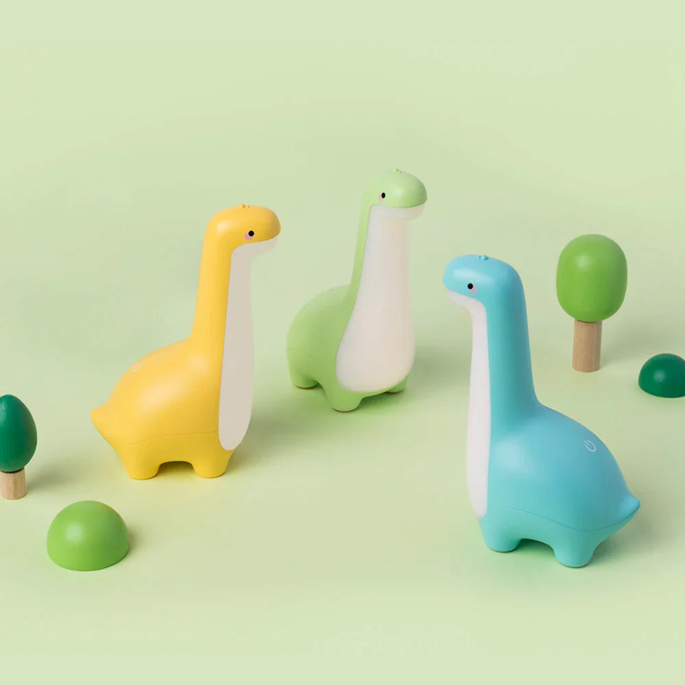 Lampe de chevet Enfant Dinosaure à long cou - Opale