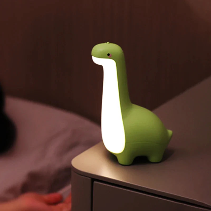 Lampe de chevet Enfant Dinosaure à long cou - Opale Image
