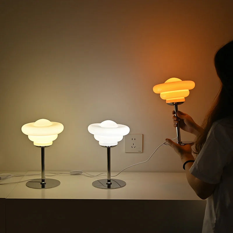 Lampe de chevet Design LED Vintage - Opale