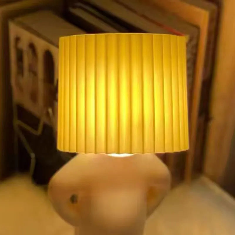 Lampe de chevet Originale en Forme de Bonhomme - Opale