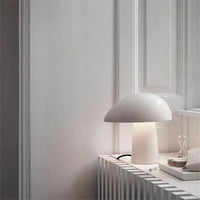 Lampe de chevet à LED Champignon en Bois - Opale
