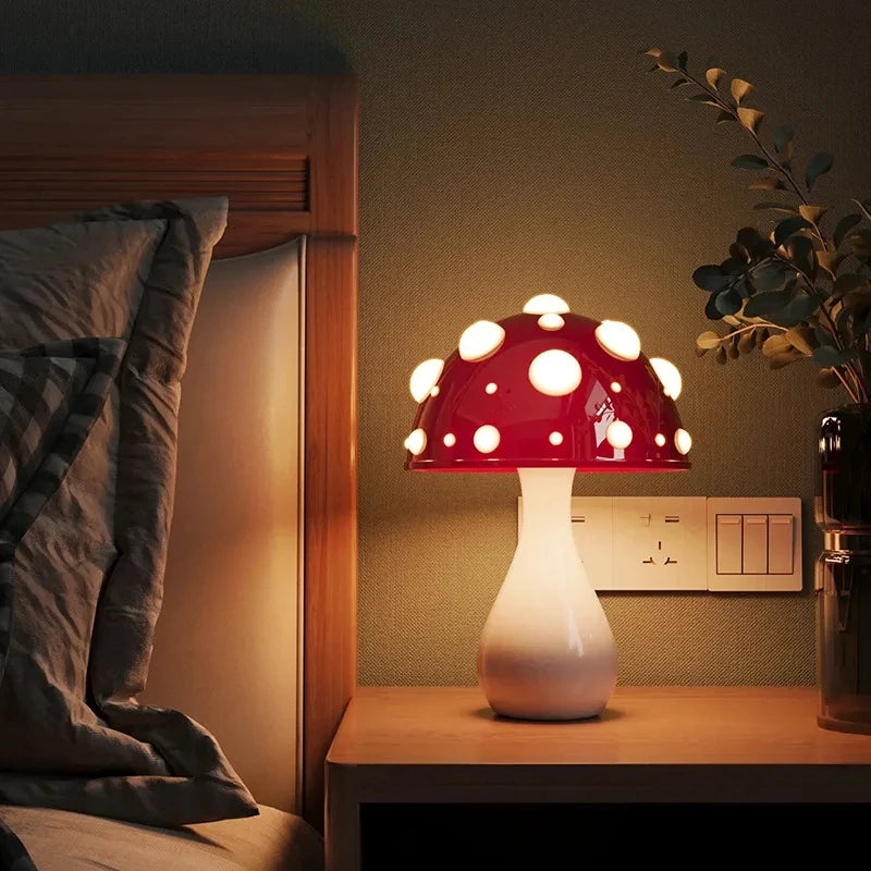 Lampe de chevet en forme de Champignon Scintillant - section Image