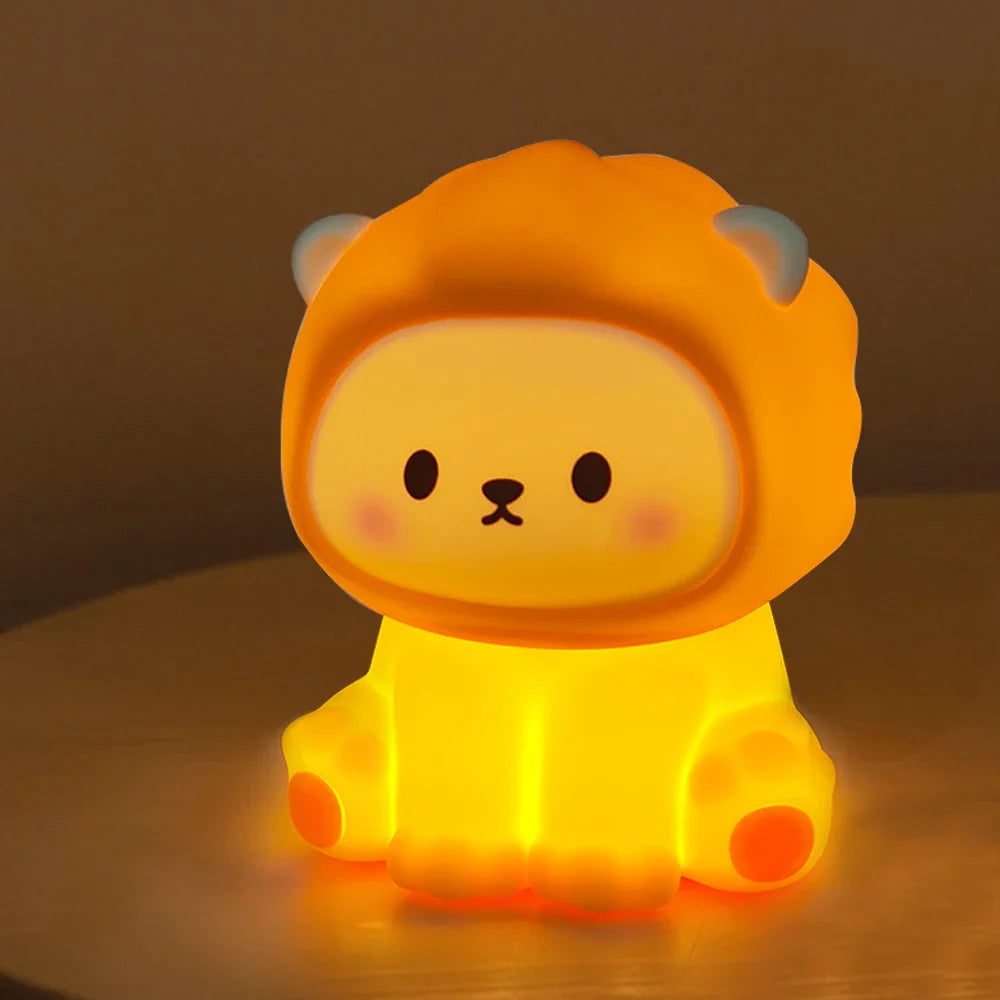 Lampe de chevet Jungle Veilleuse Bébé - Opale