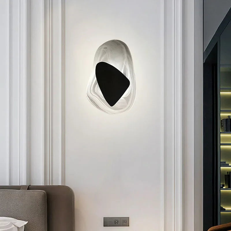 Lampe de chevet Moderne Murale Design Créatif en Verre - Opale