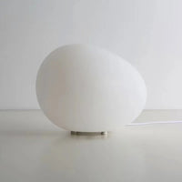 Lampe de chevet Design LED Caillou Lumineux - Opale