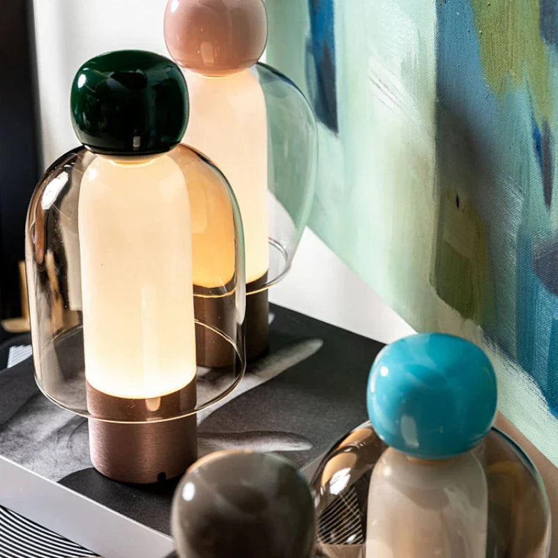 Lampe de chevet Design Italien Moderne LED - Opale