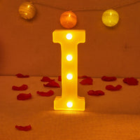 Lampe Alphabet Lettre et Numéro LED pour Évenement - Opale
