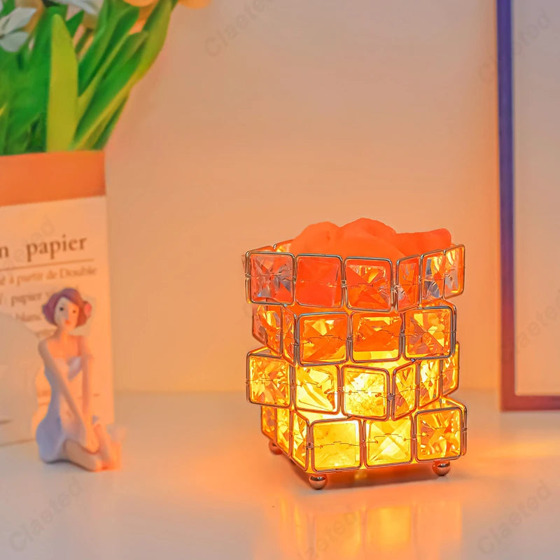 Véritable Lampe de Sel de l'Himalaya Zen - section Image