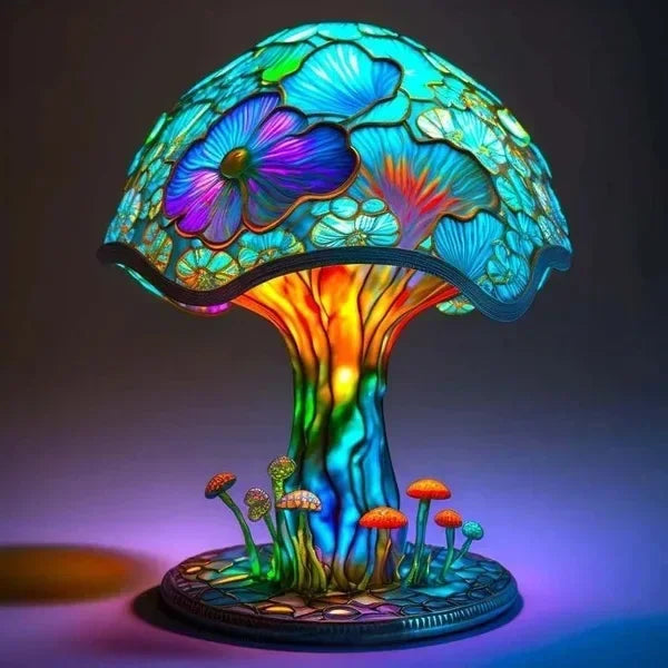 Lampe de Chevet Champignon Féérique Originale