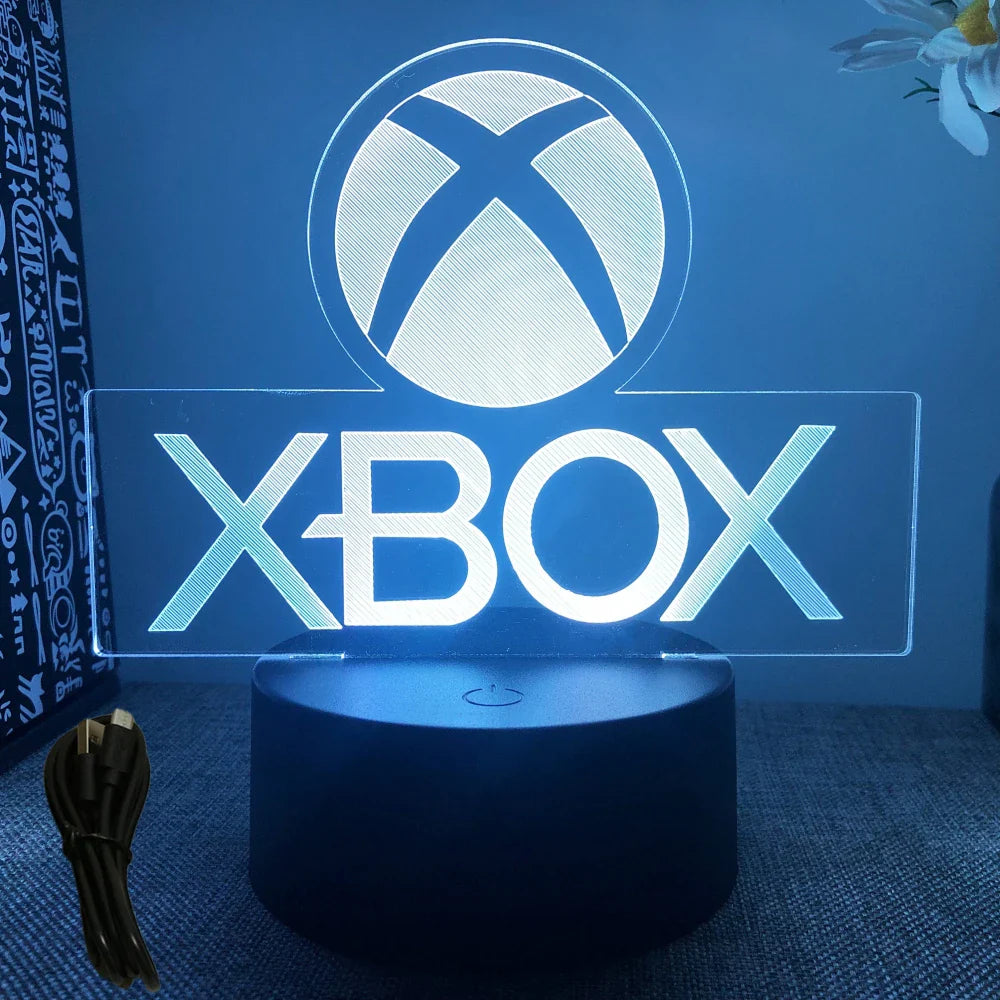 Lampe 3D Logo XBOX