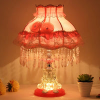 Lampe de chevet Baroque Fille - Opale