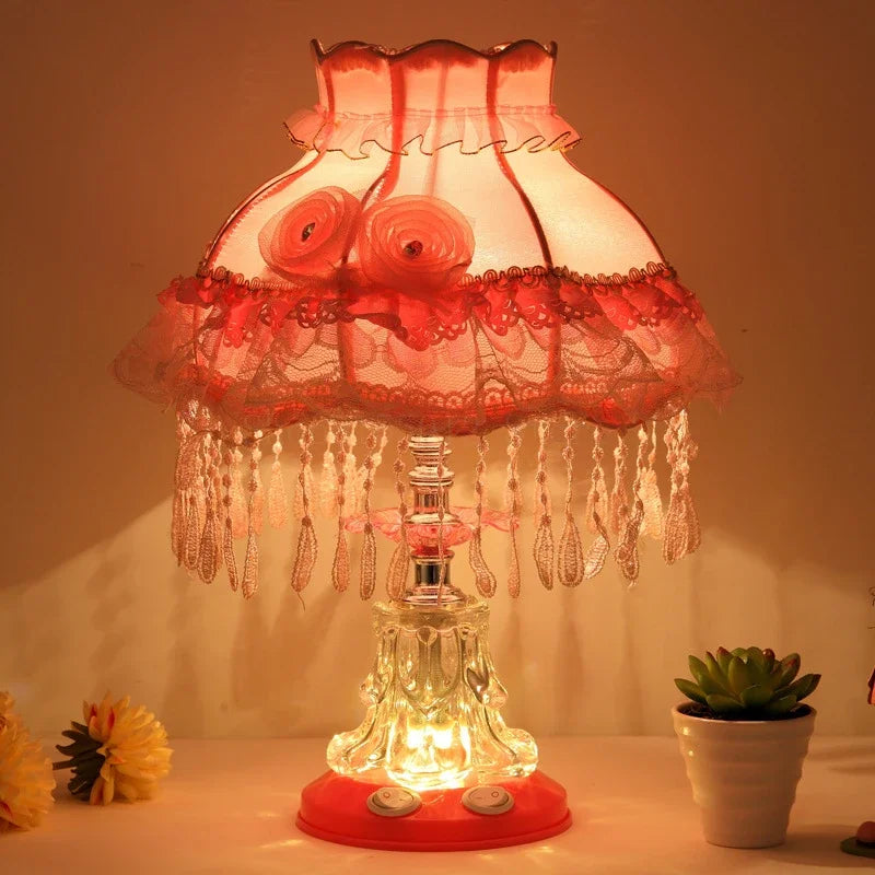 Lampe de chevet Baroque Fille - Opale Image