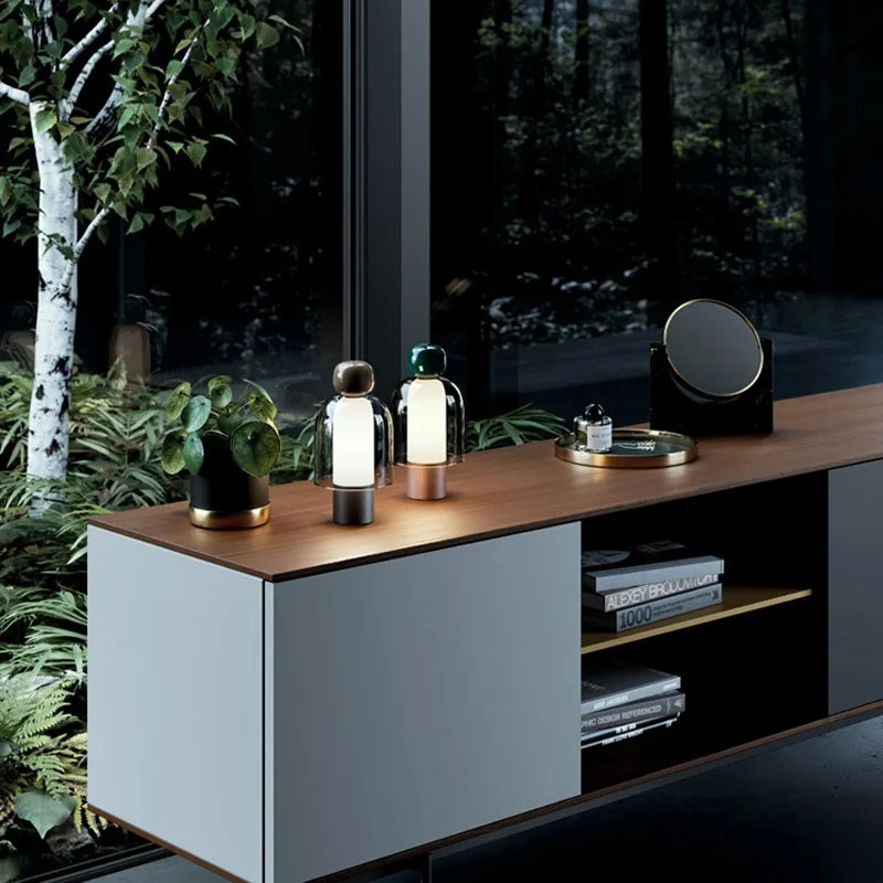 Lampe de chevet Design Italien Moderne LED - Opale Image