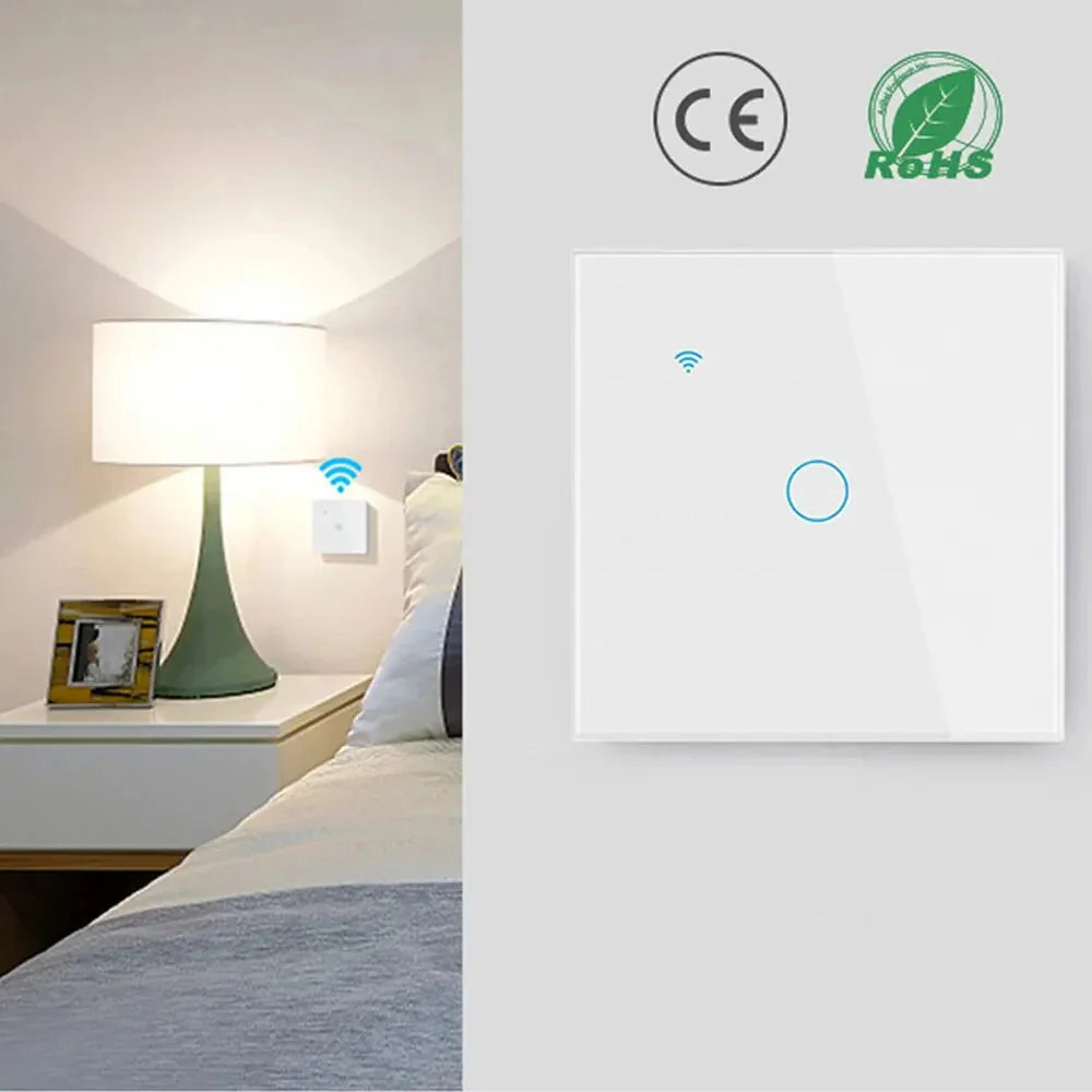 Interrupteur Lampe de chevet Murale Tactile Bluetooth - Opale