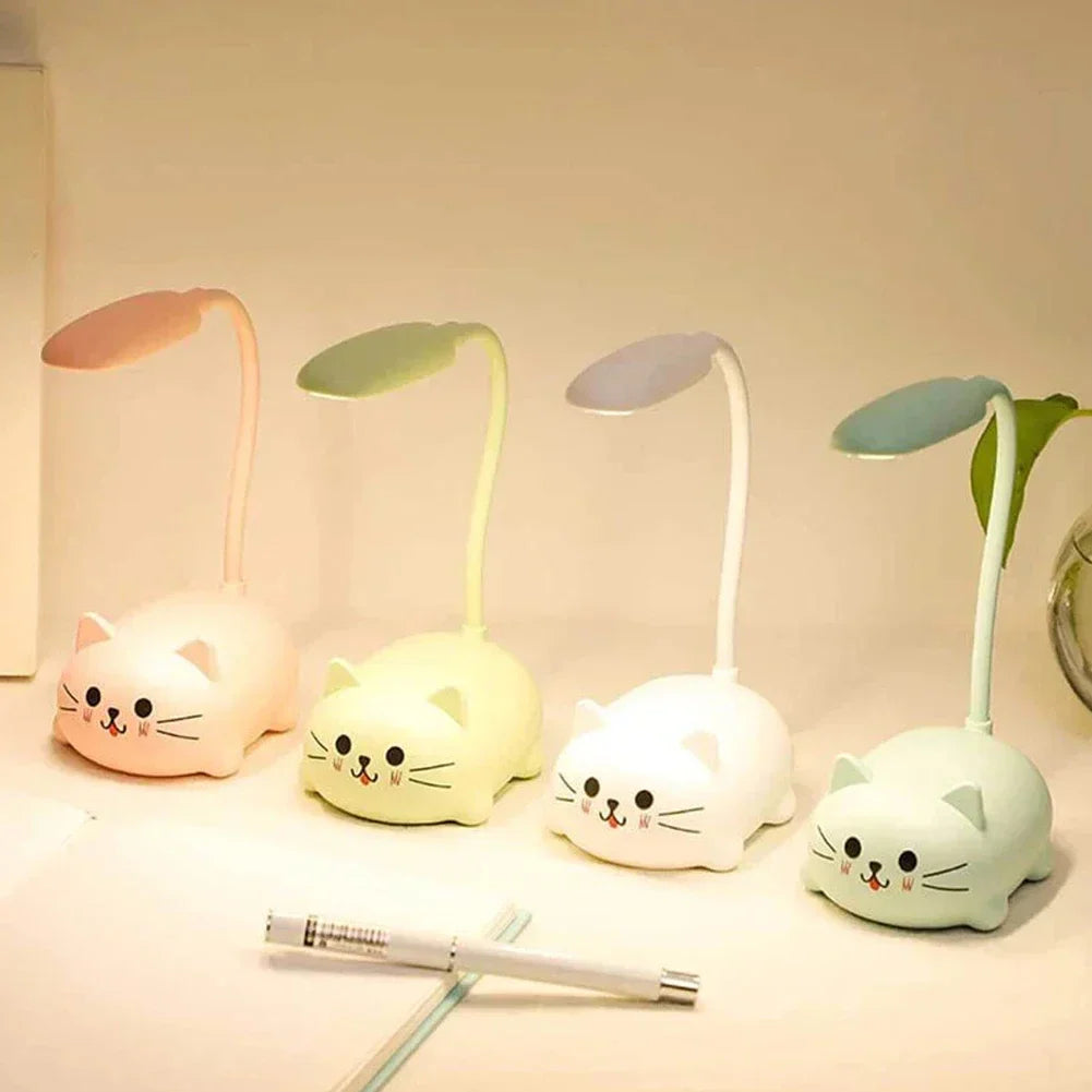 Lampe de chevet Lecture Chat pour Enfant - Opale