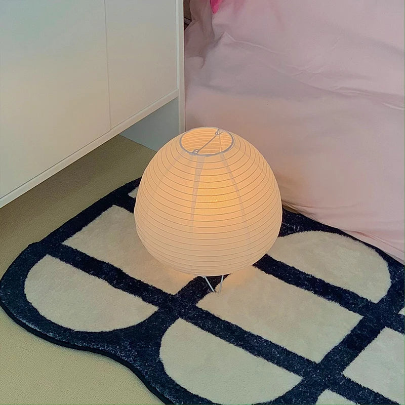 Lampe de chevet Japonaise en forme de Boule - section Image