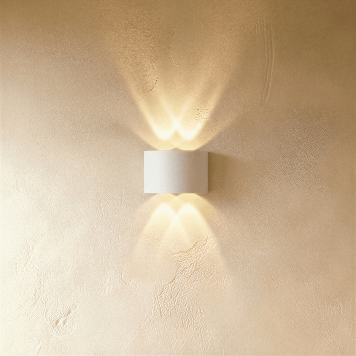 Applique murale LED étanche blanche 4W à quatre faisceaux