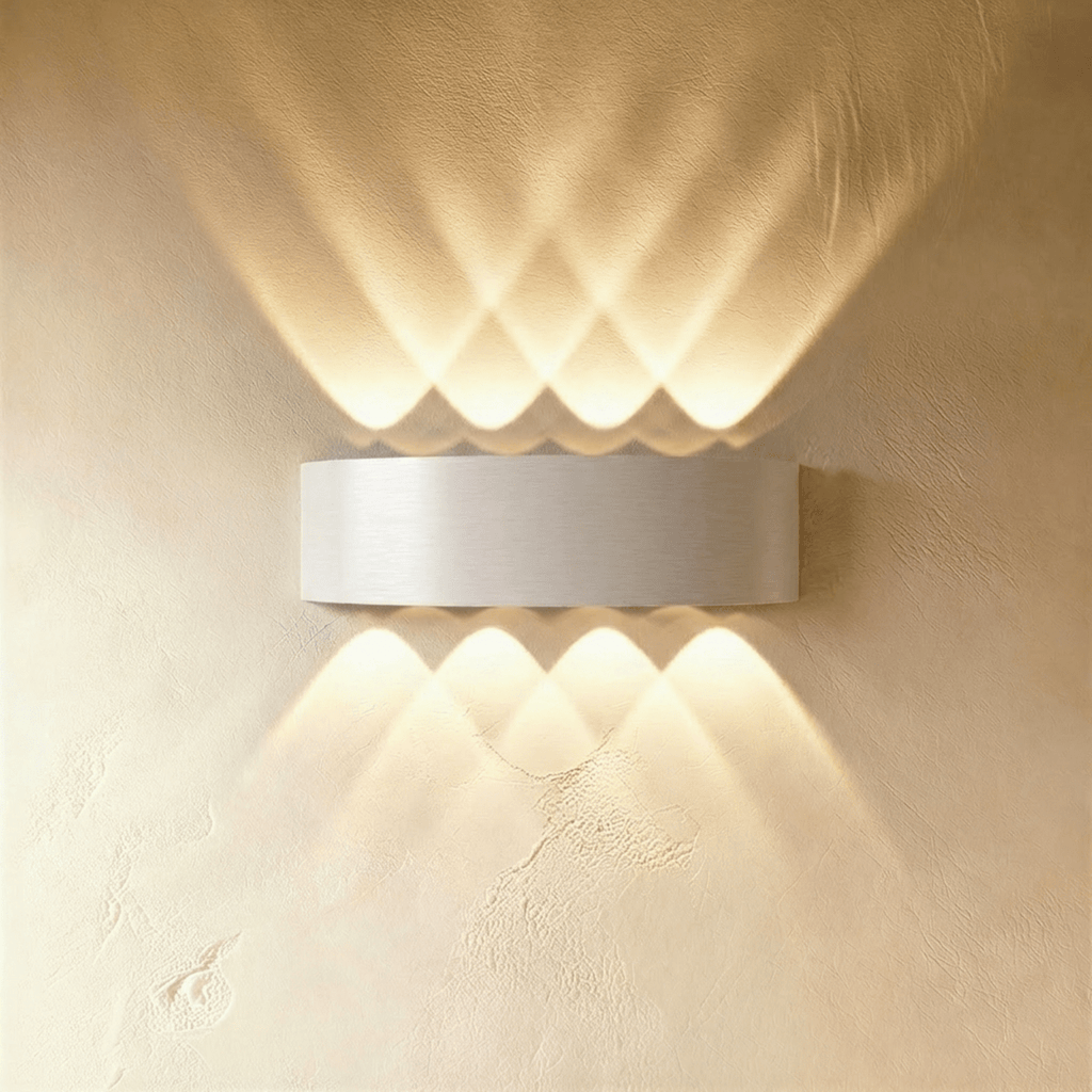 Applique murale LED étanche blanche 10W à dix faisceaux