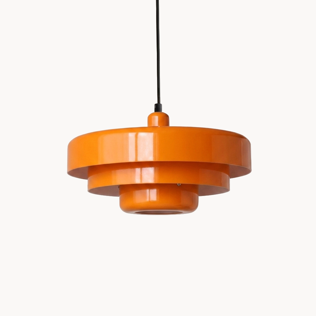 Lampe de Chevet Suspendue style Nordique Rétro - Amaya - packshot studio fond #FAF8F6