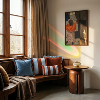 Lampe à Poser Projection Arc-En-Ciel en Cristal