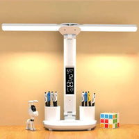 Lampe de Bureau Blanche LED à double tête - Opale
