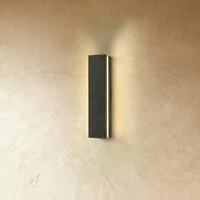 Applique murale extérieure LED longue de 60 cm avec lumière chaude