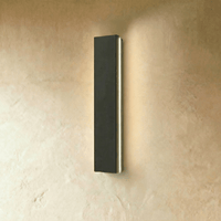 Applique murale extérieure LED longue de 120 cm en aluminium noir