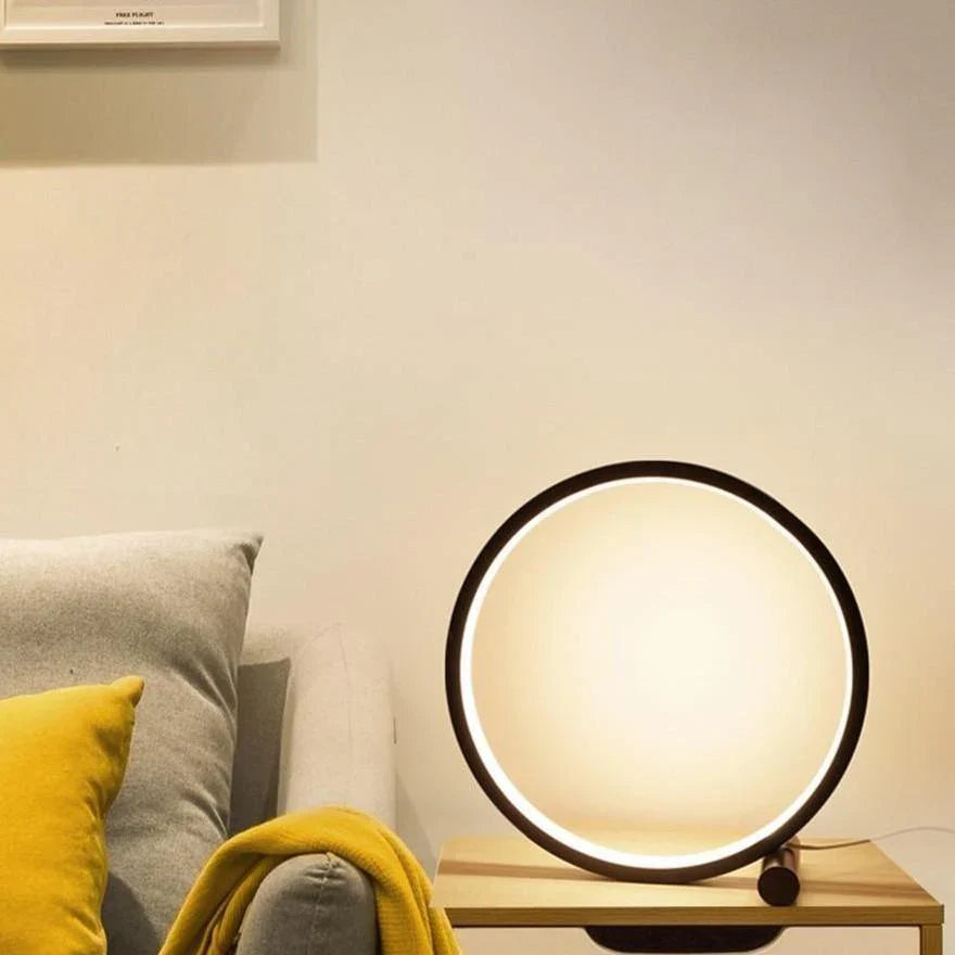 Lampe de chevet LED forme de Cercle - Opale Image