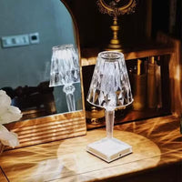 Lampe Cristal Tactile et LED